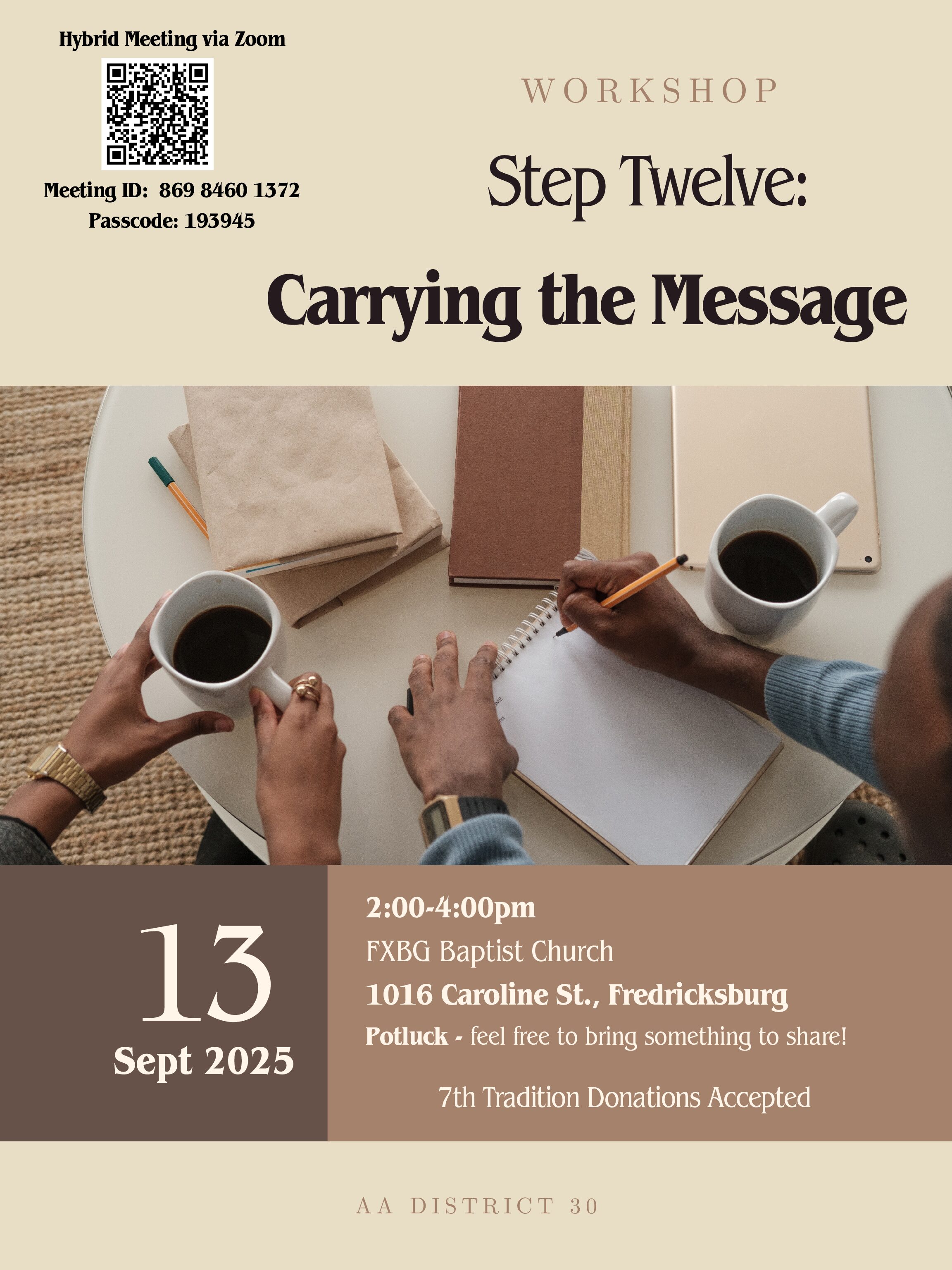 Brown Simple Minimalist Workshop Event Poster (3)